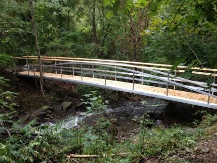 Trout Brook Nature Preserve Bridge